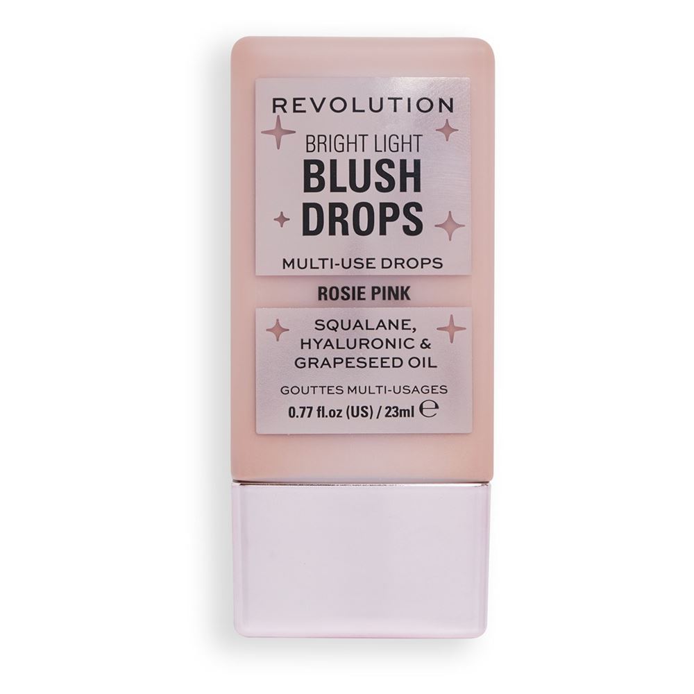 Revolution Makeup Make Up Bright Light Blush Drops Жидкие румяна  Rosie Pink