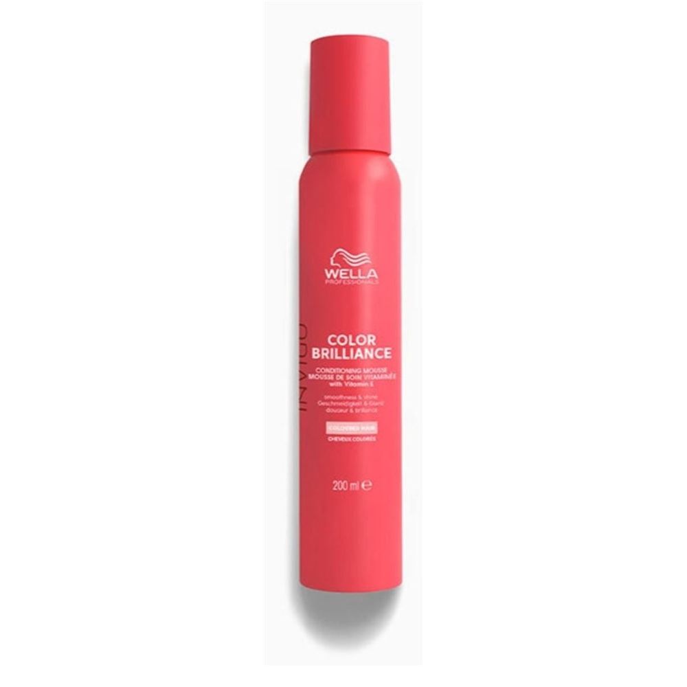 Wella Professionals Invigo Brilliance Color Brilliance Vitamin Conditioning Mousse  Несмываемый мусс-кондиционер для окрашенных волос 