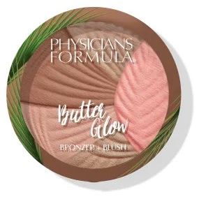 Physicians Formula Make Up Butter Glow Bronzer Blush  Бронзер-Румяна для лица 2в1 