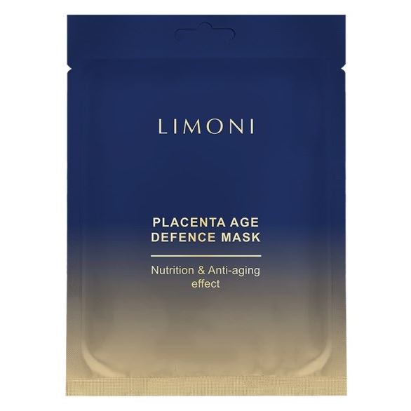 Limoni Anti Age Placenta Age Defence Mask  Маска для лица питательная с плацентой 