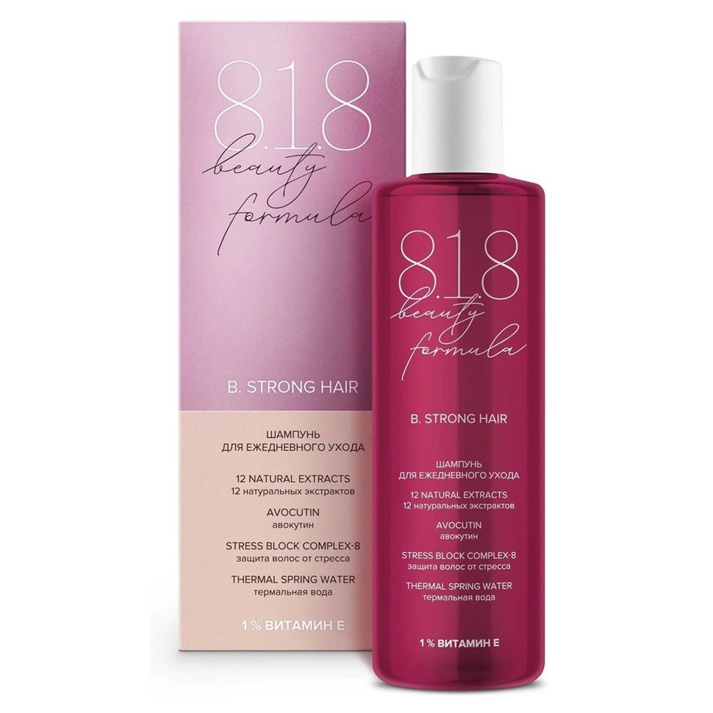 8.1.8 Beauty Formula B. Strong Hair Шампунь для ежедневного ухода Шампунь для ежедневного ухода