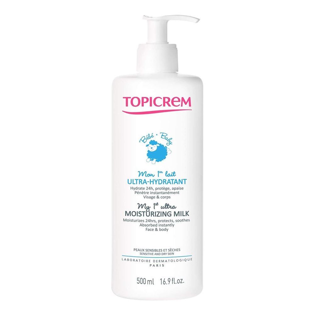 Topicrem Soins Bebe Bio Bebe My 1st Ultra Moisturizing Milk  Моё 1-е ультра увлажнение, Молочко для тела