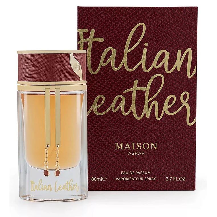 Maison Asrar Fragrance Italian Leather Восточный древесный аромат