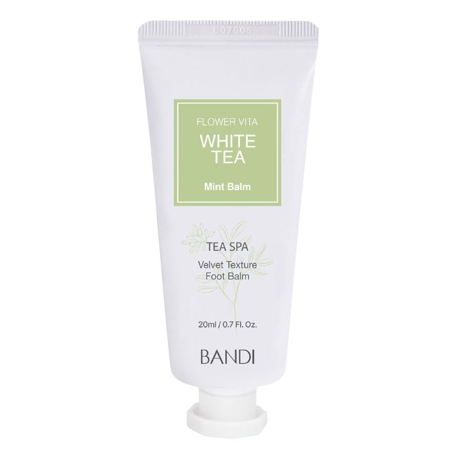 Bandi Flower Vita White Tea Spa Mint Balm Бальзам охлаждающий для педикюра Белый чай