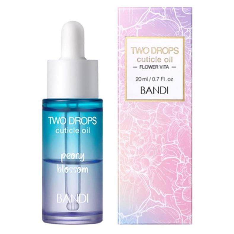 Bandi Flower Vita Two Drops Oil Peony Blossom Двухфазное масло для кутикулы