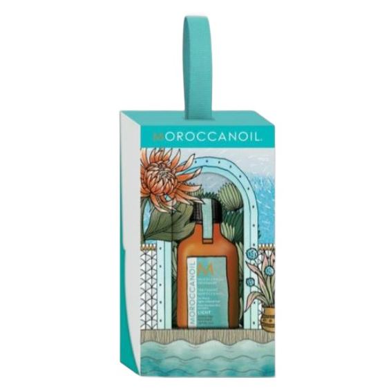 Moroccanoil Hydrating Набор Stocking Stuffer Ornament Light Набор Stocking Stuffer Ornament 2024: восстанавливающее масло Light