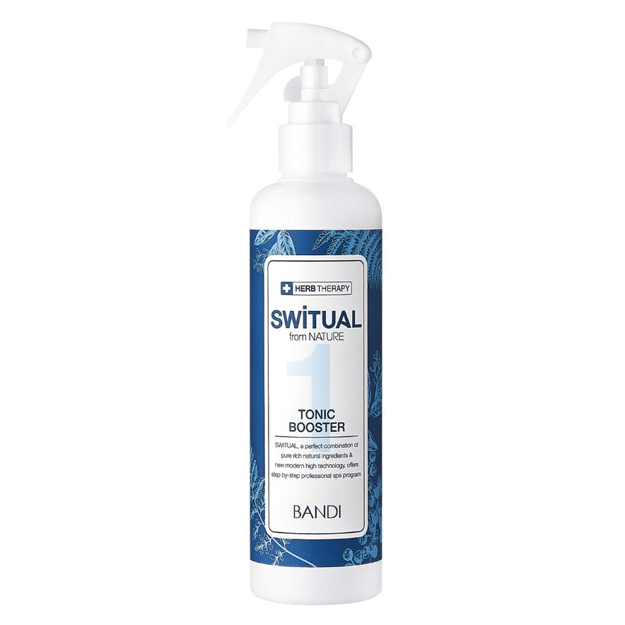 Bandi Switual Pedi Cooling SPA Switual Tonic Booster Спрей-тоник для размягчения огрубевшей кожи