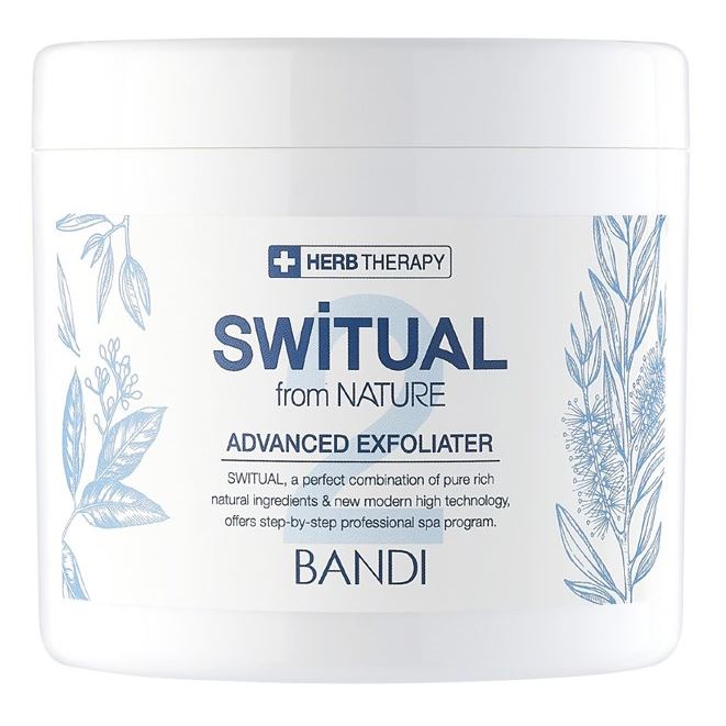 Bandi Switual Pedi Cooling SPA Switual Advanced Exfater Гель-скраб для спа педикюра