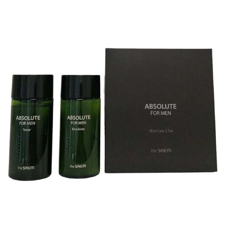 The Saem Face Care Набор Absolute for Men Skin Care 2 Set Набор уходовых средств тонер + эмульсия 