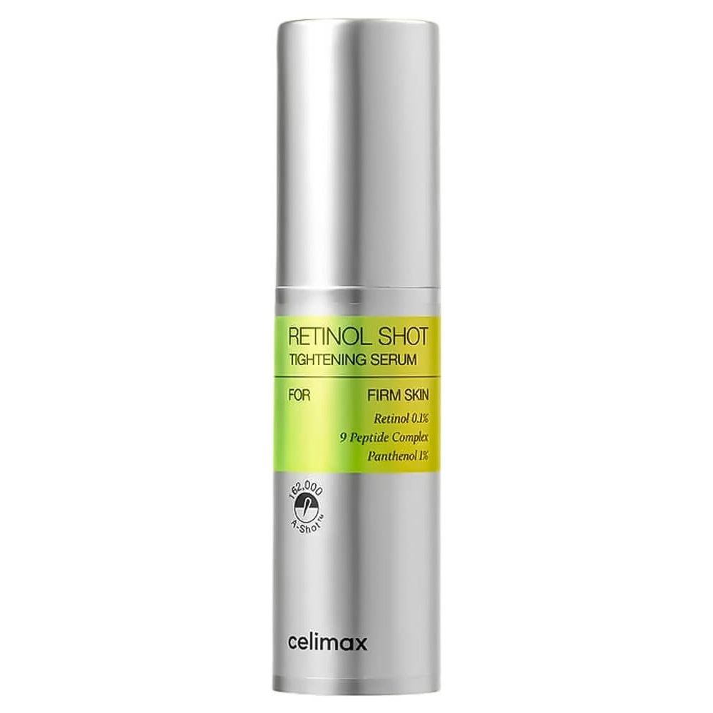 Celimax Solution The Vita-A Retinol Shot Tightening Serum Подтягивающая сыворотка с ретинолом и микроиглами