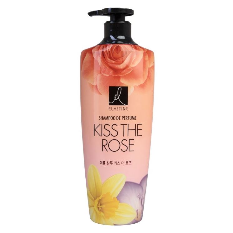 Elastine Volume Perfume Kiss the Rose Shampoo Парфюмированный шампунь для всех типов волос 