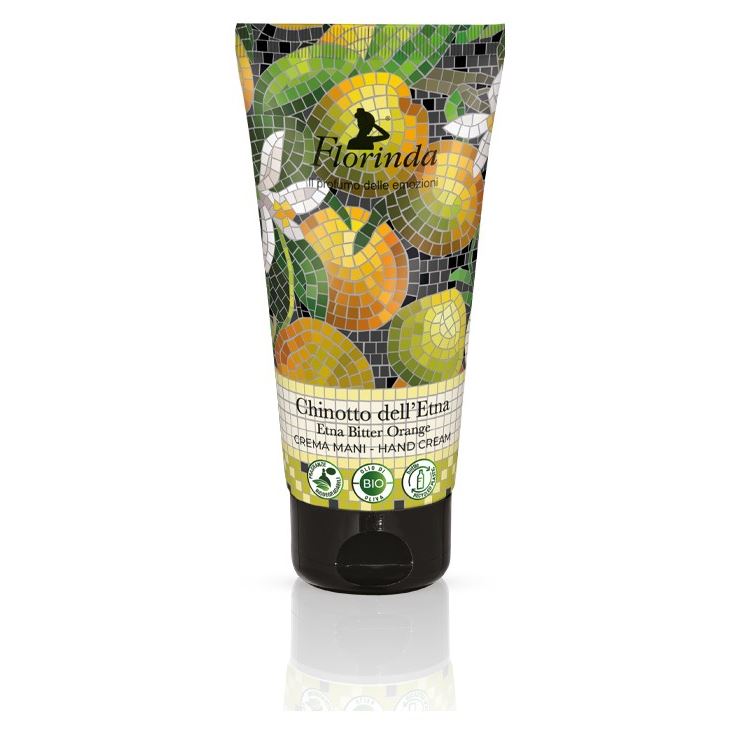 Florinda Tessuti Italiani Mosaico Italiano Hand Cream Chinotto dell'Etna Коллекция Итальянская Мозаика. Крем для рук Горький Апельсин Этны