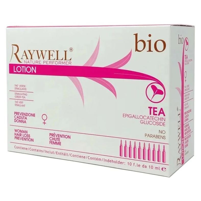 Raywell Bio Derma Bio Tea Lotion Лосьон против выпадения волос для женщин 