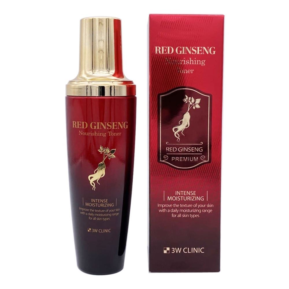 3W Clinic Face Care Red Ginseng Nourishing  Питательный тонер 