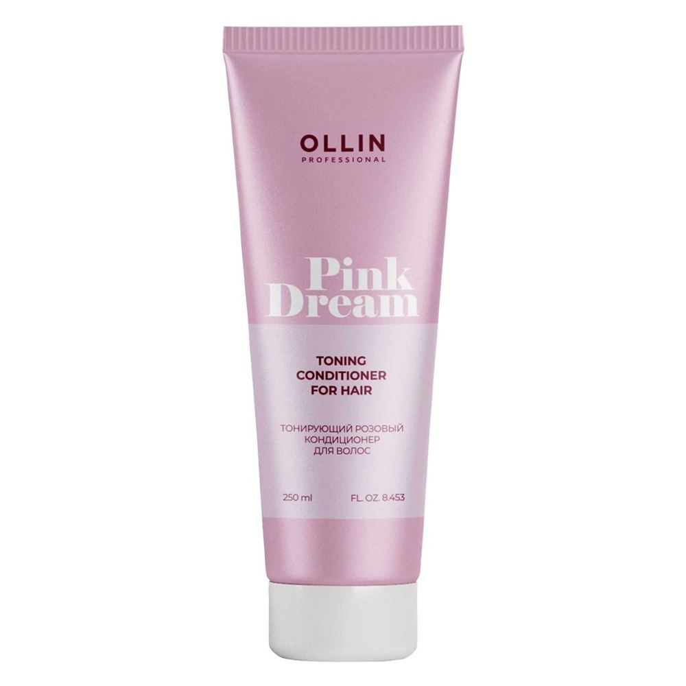 Ollin Professional Pink Dream Toning Conditioner For Hair Тонирующий розовый кондиционер для волос 