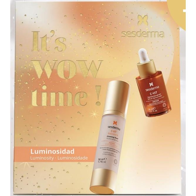 Sesderma Anti-Age Набор Luminosity С-Vit - сыворотка + флюид Набор Luminosity С-Vit сыворотка + флюид