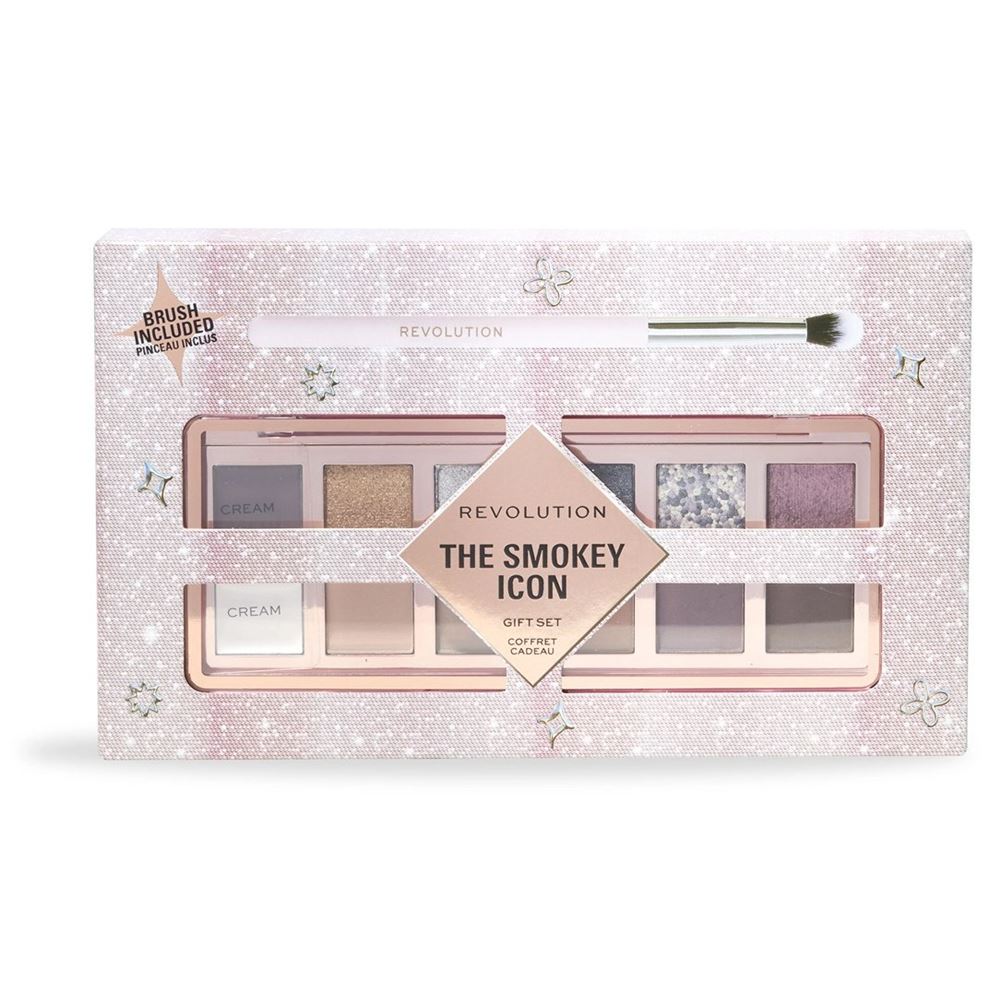 Revolution Makeup Make Up The Smokey Icon Palette Gift Set Набор для макияжа