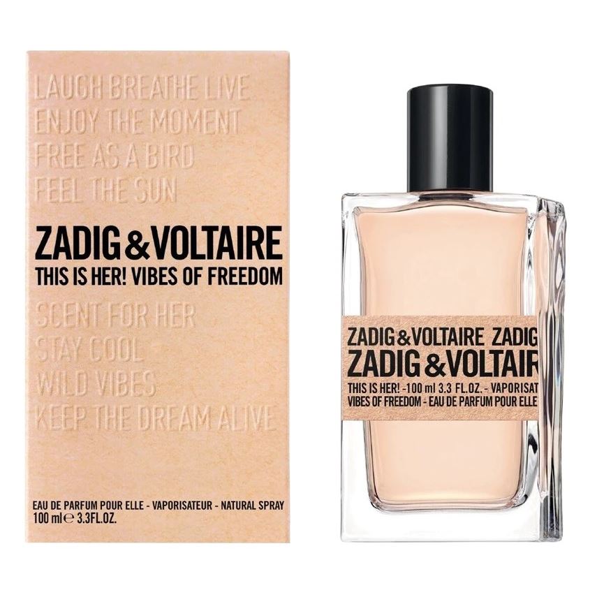 Zadig & Voltaire Fragrance This Is Her! Vibes Of Freedom Аромат группы фруктовые цветочные