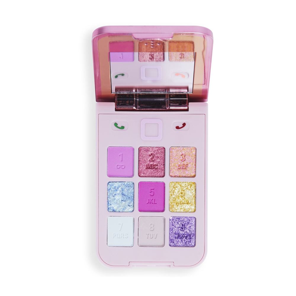 Revolution Makeup Make Up Flip Phone Palette 2000`s Calling Палетка теней для век 