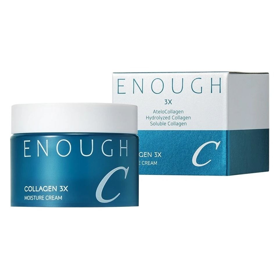 Enough Face Care 3x Collagen Moisture Cream Крем для лица увлажняющий с коллагеном 