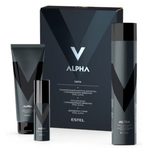 Estel Professional Alpha Homme Набор Alpha "Сила" Набор: шампунь, гель для душа, дезодорант-спрей