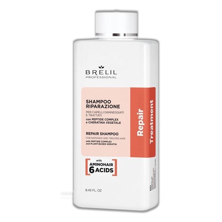 Brelil Professional Amino Treatment Repair Shampoo Восстанавливающий шампунь для поврежденных волос 