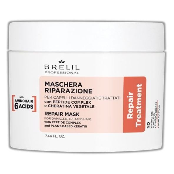 Brelil Professional Amino Treatment Repair Mask Восстанавливающая маска для поврежденных волос