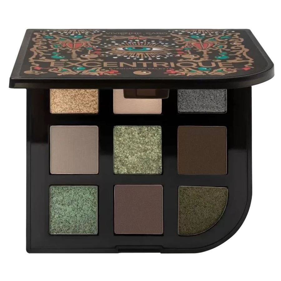 Vivienne Sabo Make Up Excentrique Eyeshadow Palette  Палетка теней для век 